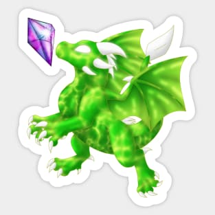 GemBabs: Elemental Dragon (Poison) Sticker